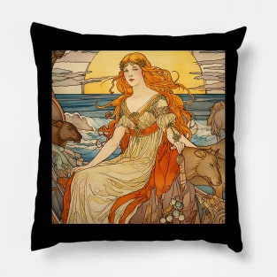 Idun Norse mythology Pillow