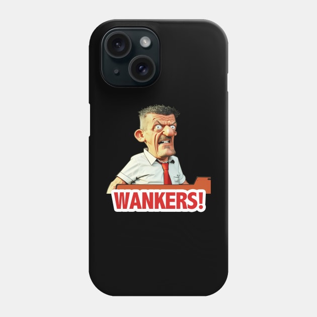 Guenther Steiner unhappy Phone Case by throwback