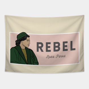 Historical Figures: Rosa Parks: "Rebellious" Tapestry