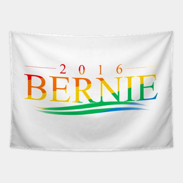 Bernie 2016 Colorful Tapestry by OfficialSupply