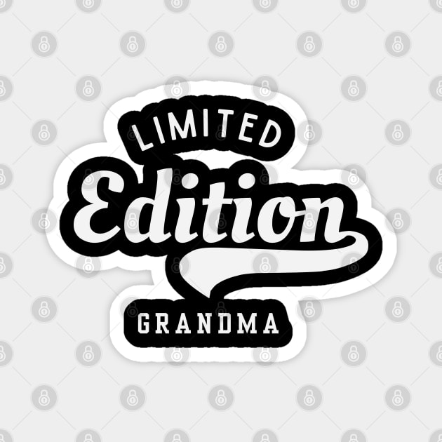 Limited Edition Grandma Magnet by Stylecombinator