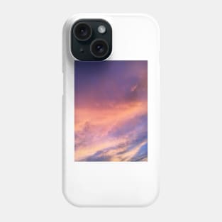 Pastel Pink, Purple Sunset Sky Phone Case