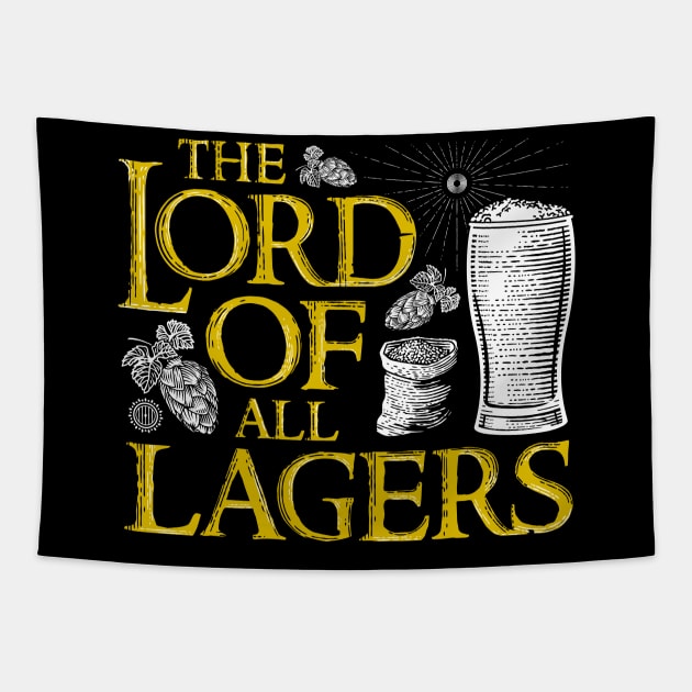 The lord of all lagers Tapestry by technofaze