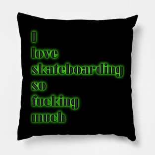 Skateboarding Pillow