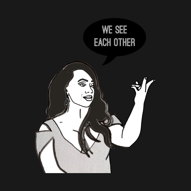 We See Each Other by Katsillustration