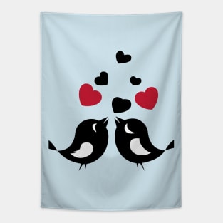 birdy valentine's day Tapestry