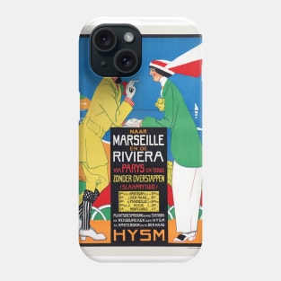 Netherlands Marseille Vintage Poster 1913 Phone Case