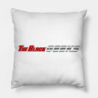 The Black Geeks Logo Basic Tee Pillow