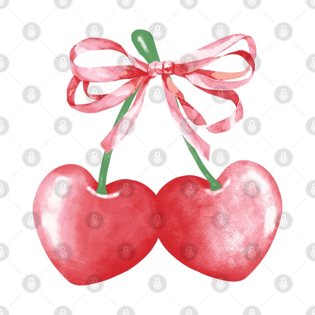 Cherry with bow by LifeTime Design