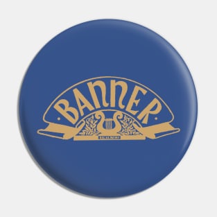 Banner Records Pin