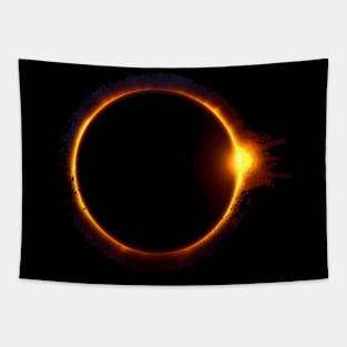 Astronomy Total Solar Eclipse 2024 Tapestry