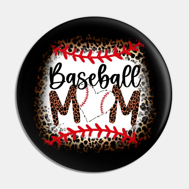 Leopard Baseball Mom   Baseball Mom Pin by Wonder man 