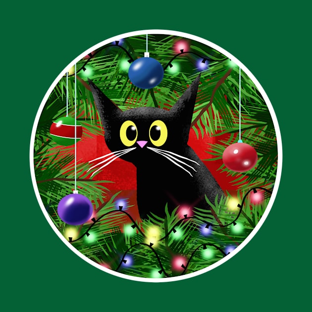 Cat and Christmas Tree by Scratch