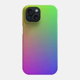 Rainbow Chalk Wash Phone Case
