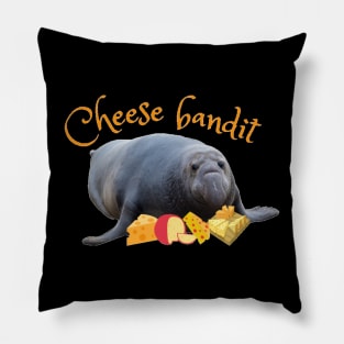 Cheese bandit seal Pillow