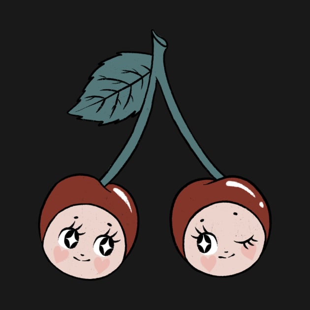 Cherry twin babies by crisbubastis