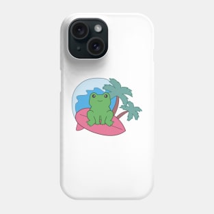 Frog at the beach Phone Case