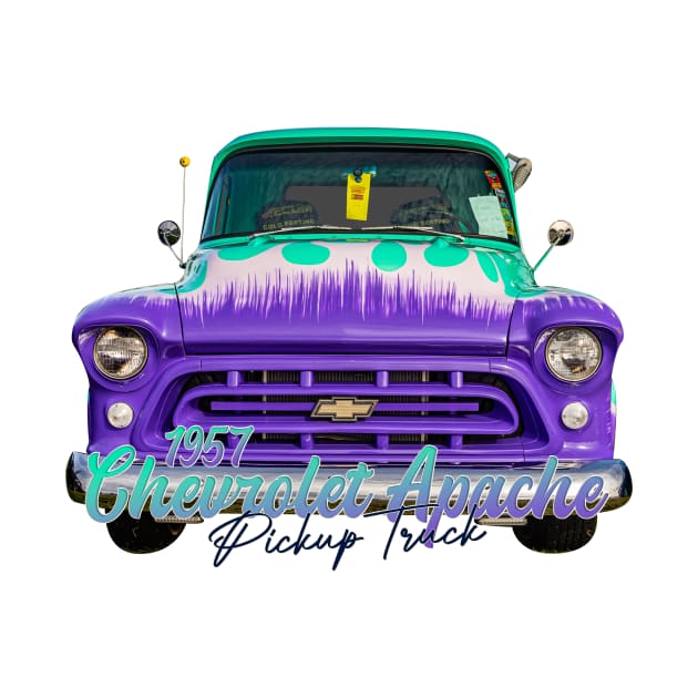 Customized 1957 Chevrolet Apache Pickup Truck by Gestalt Imagery