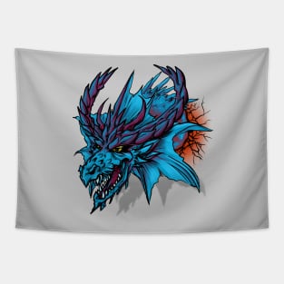 Blue Dragon Tapestry