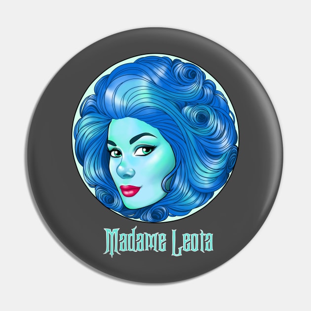 Madame Leota Pin by Becca Whitaker