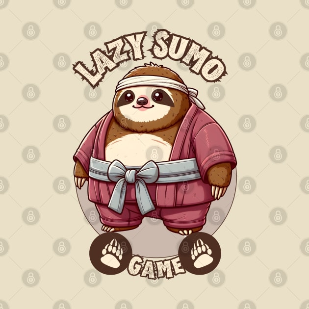 Sumo sloth by Japanese Fever