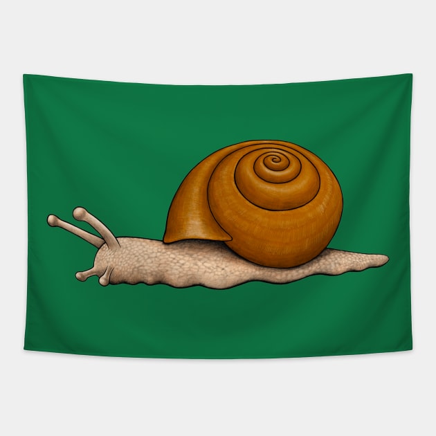 Snail Tapestry by Akman