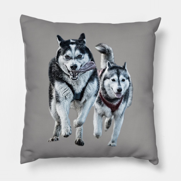 Siberian Huskies Siberian Husky Pillow Teepublic