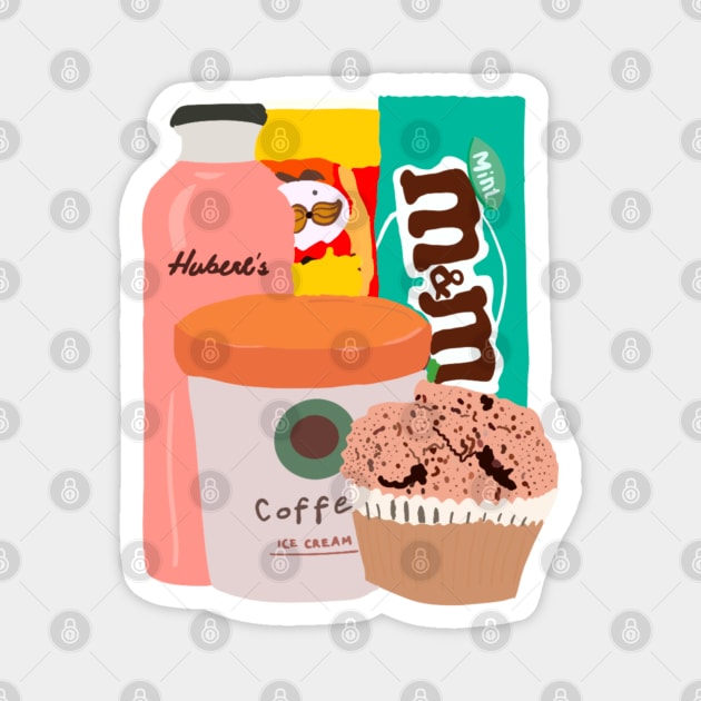 Snack pack Magnet by Artofcuteness