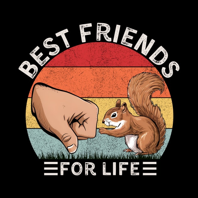 Squirrel Best Friends For Life by aesthetice1