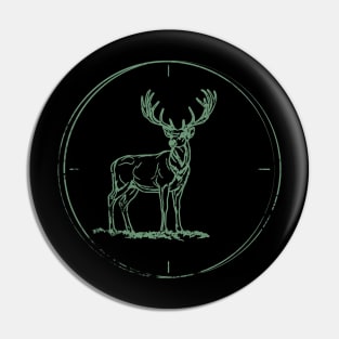 Deer Hunting Gift Pin