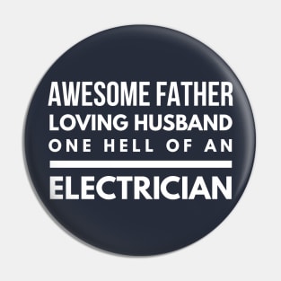 FATHER HUSBAND ELECTRICIAN - electrician sayings quotes jobs Pin