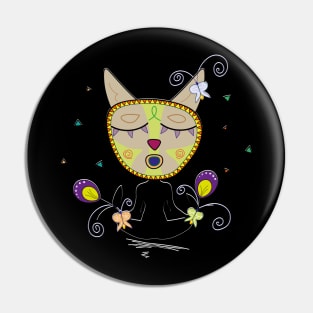 Cat Relaxed Pin