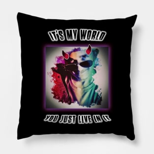 My World (The G.O.A.T) Pillow