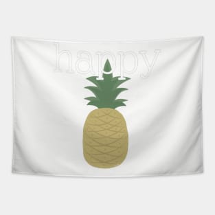 Happy Pineapple Tapestry