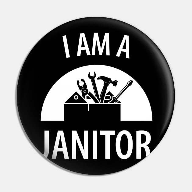 Caretaker Janitor Pin by Johnny_Sk3tch