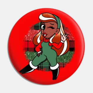 Holly Cocoa Pin