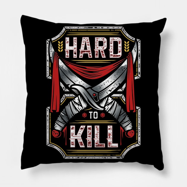 Hard Kill Pillow by Dojaja