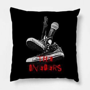 the oneders sneaker Pillow