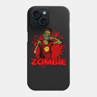 Zombie Brush Your Teeth Phone Case