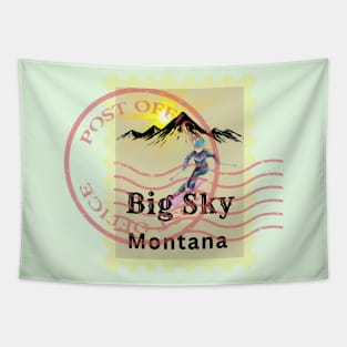 Big Sky Montana USA. Gift Ideas For The Ski Enthusiast. Tapestry