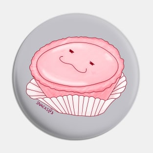 Egg tart in PINK Pin