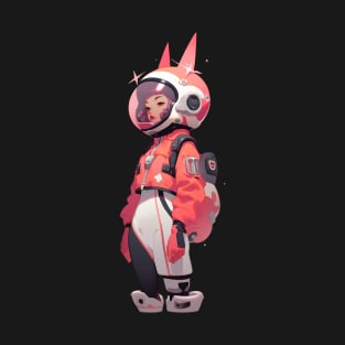 Anime Astronaut Girl T-Shirt