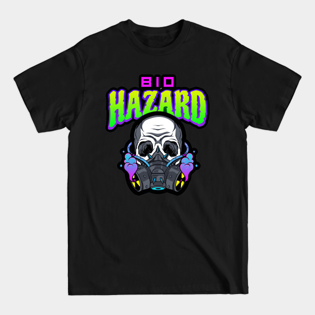 Discover Apocalypse Bio Hazard Skull Purple Haze - Bio Hazard - T-Shirt