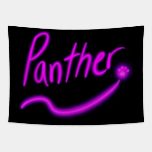 Glow Panther Tapestry