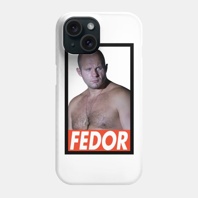 Fedor Emelianenko Phone Case by MMAMerch