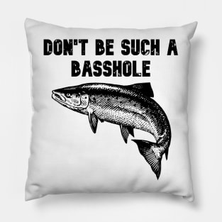 Basshole Pillow