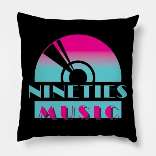 Retro Nineties Music Pillow