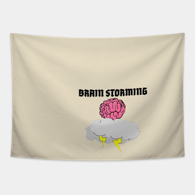 brain storming Tapestry by newgenclothingplug