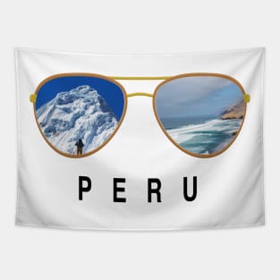 Peru Sunglasess Tapestry