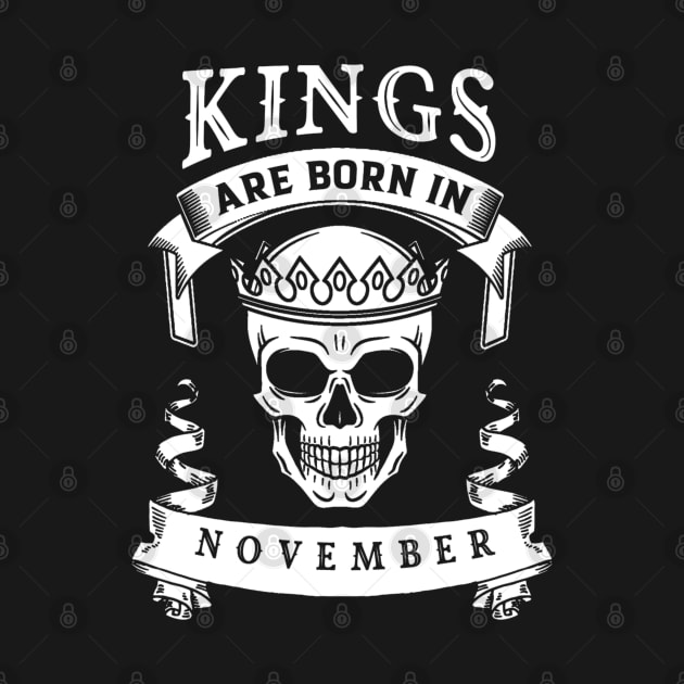 Kings Are Born In November by BambooBox